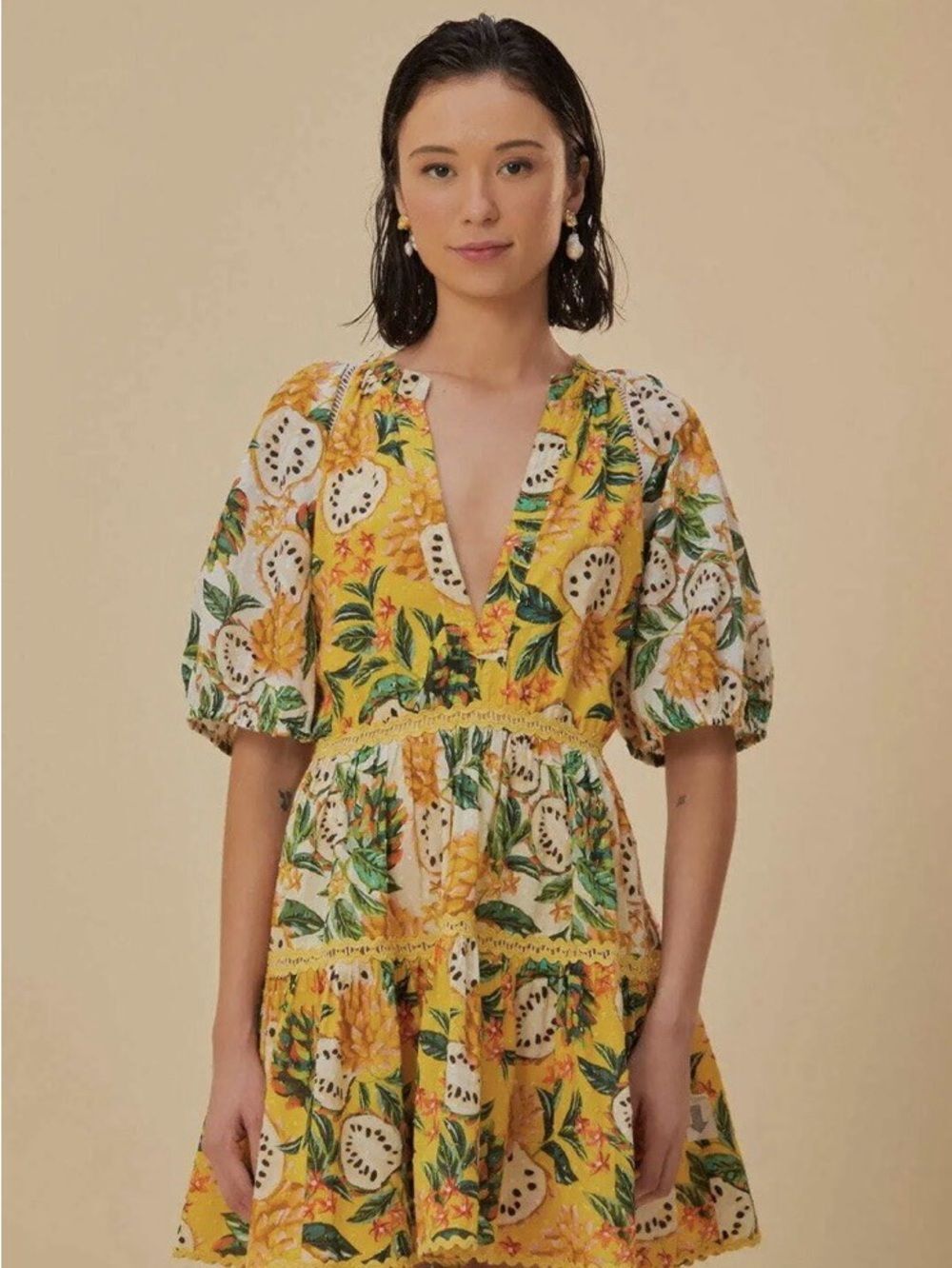 Farm Rio Biriba Mini Dress - Picture 10 of 10
